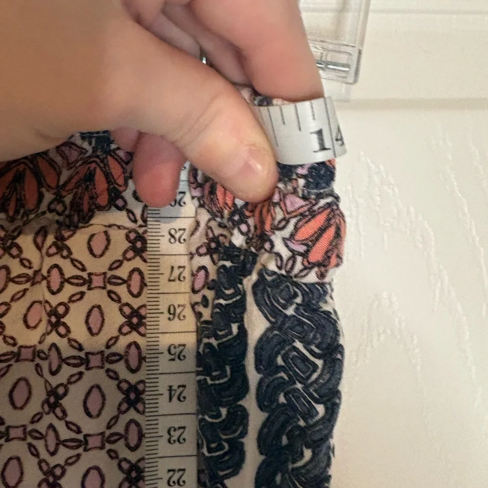 Fever - Small Patterned Wide-Leg Pants